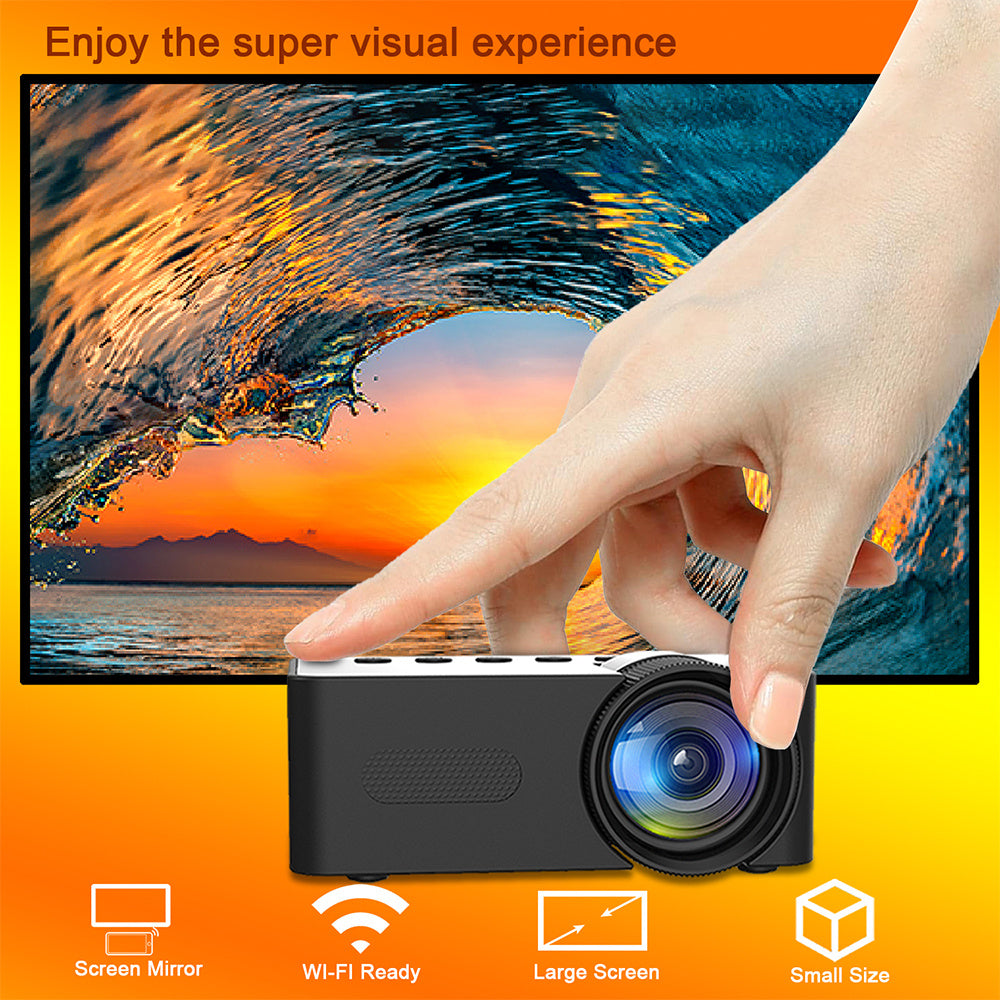 4K HD Home Mini Portable Wireless Phone Projection